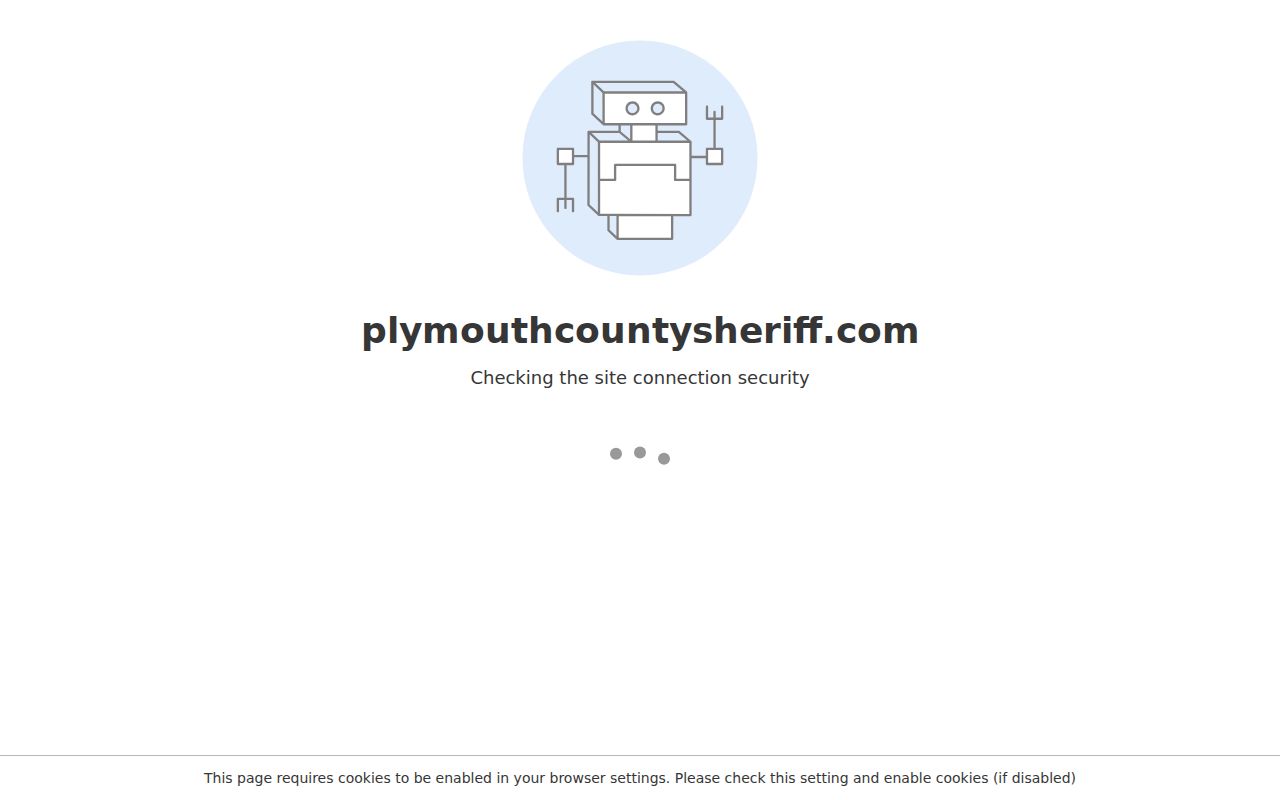 Plymouth County criminal history sheriff inmate roster access