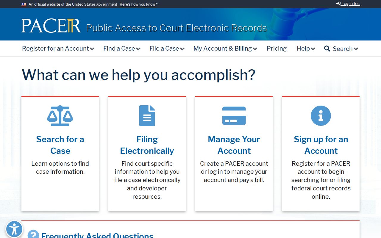 Remsen criminal record lookup source for PACER federal cases
